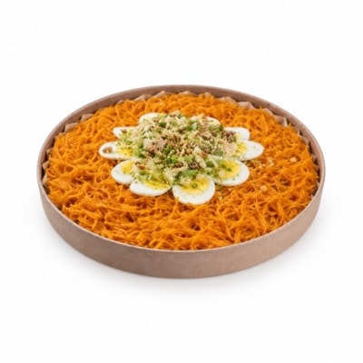 1 Bilao Palabok (good for 15-20 pax): Savory Palabok with Traditional Toppings for Festive Gatherings