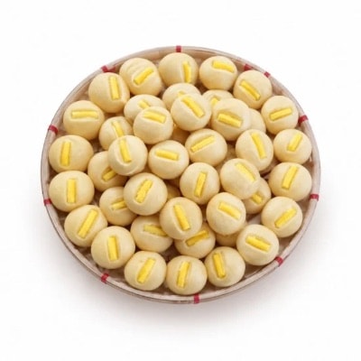 1 Bilao Puto Cheese 50pcs.: Soft Puto with Creamy Cheese Topping for Delightful Celebrations