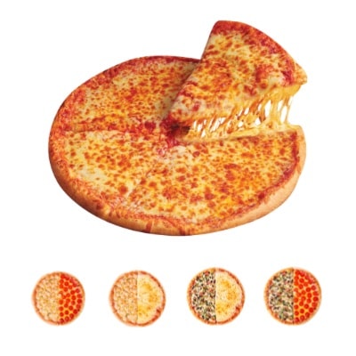 1 Whole Pizza - S&R: Generously Sized Pizza for Sharing and Celebrations