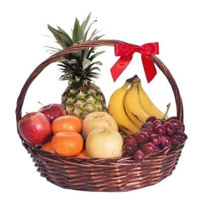Fruit Basket C: Abundant Fresh Fruit Selection for Generous and Thoughtful Gifting