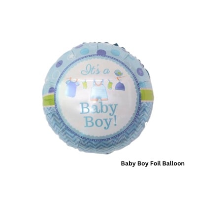 Gender Baby Boy: Exciting 18-inch gender reveal foil balloon, adding festive charm and anticipation to your special celebration and big surprise.