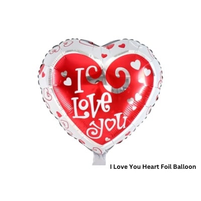 Heart I Love You: Charming 18-inch “I LOVE YOU” foil balloon, adding romance, joy, and heartfelt charm to every special celebration.