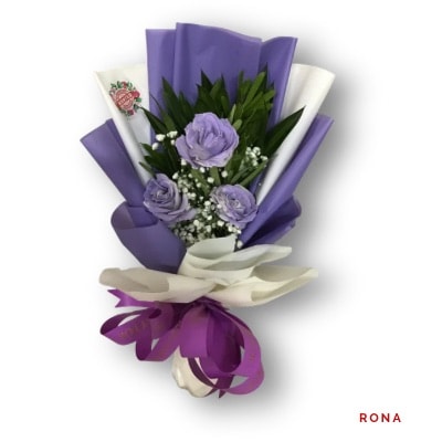 Rona: Sweet sprayed roses with a vibrant color finish, perfect for small surprises and thoughtful gestures.